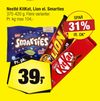 Nestlé KitKat, Lion el. Smarties