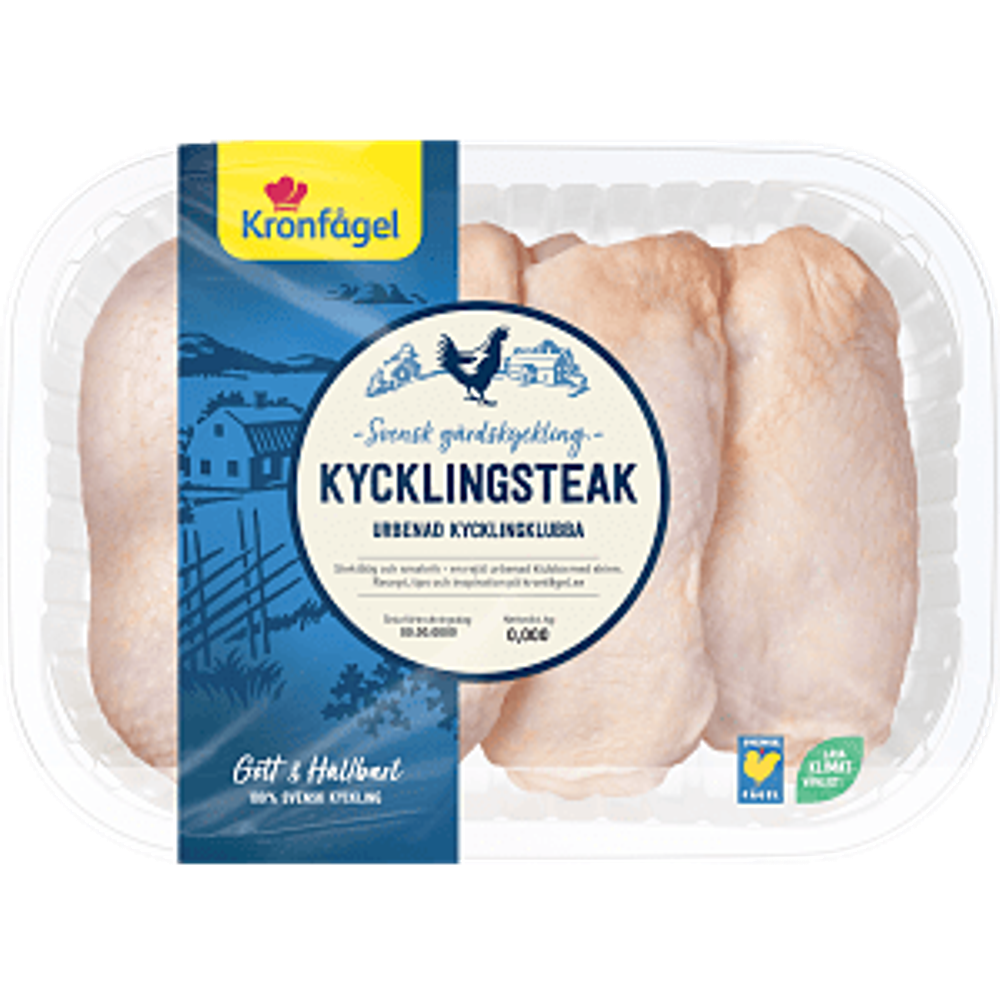 Erbjudanden på Färsk kycklingsteak från ICA Supermarket för 85 kr