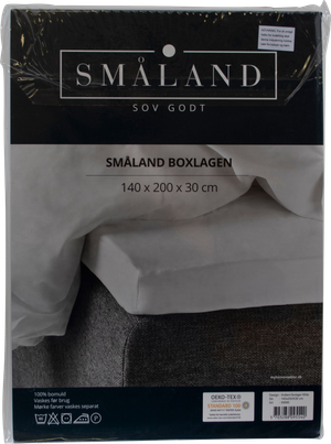 Småland Boxlagen, Hvid (140 X 200 Cm) 30 Cm 200 Cm