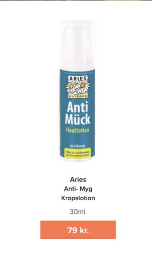 Aries Anti- Myg Kropslotion
