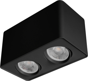 Alfa Box 2 LED matt sort (Namron)
