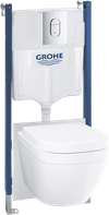 Toalett Grohe Solido Vegghengt 5-I-1 Sett Euro (GROHE)