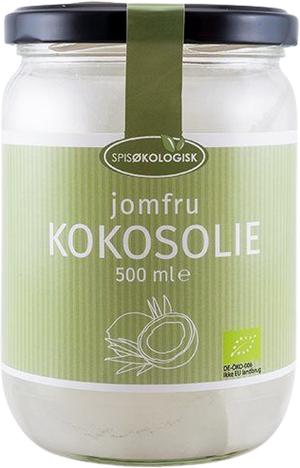 Kokosolie koldpresset jomfru Øko Spis Økokologisk (Spis Økologisk)