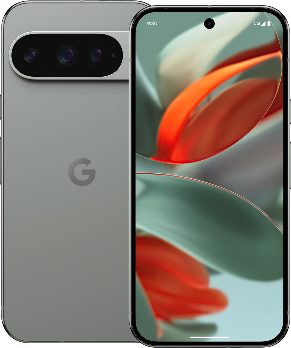 Tilbud på Google Pixel 9 Pro 5G smartphone 16/128GB (Hassel) fra Elgiganten til 5.599 kr.