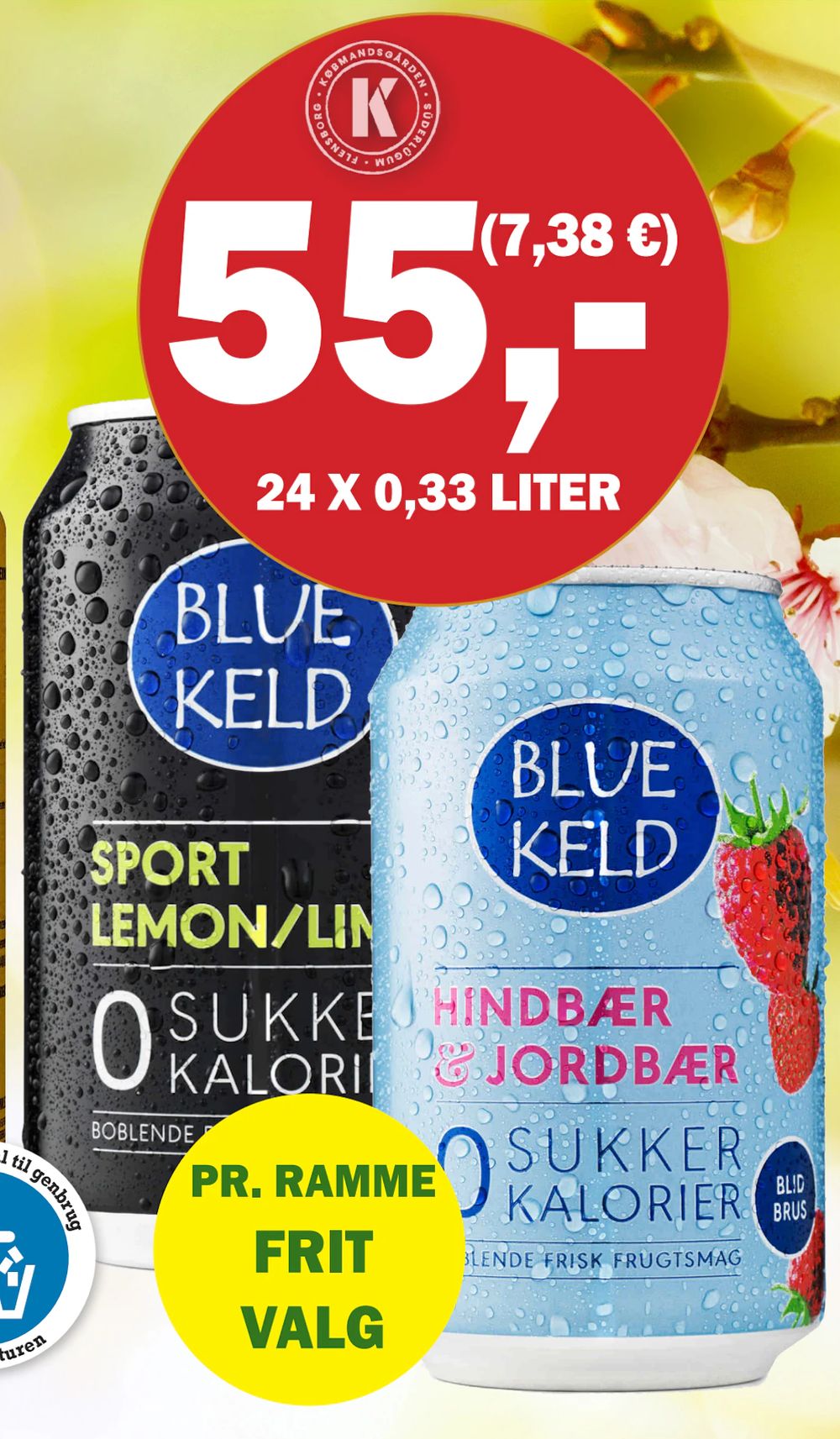Tilbud på Blue Keld fra Købmandsgården til 55 kr.