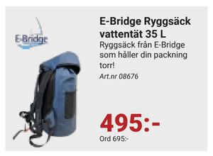 E-Bridge Ryggsäck vattentät 35 L