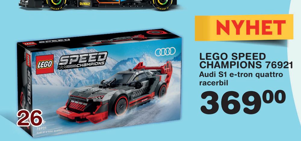 Erbjudanden på LEGO SPEED CHAMPIONS 76921 från Lekextra för 369 kr