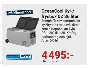 OceanCool Kyl-/ frysbox DZ 36 liter