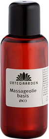 Massageolie basis ØKO (Urtegaarden)