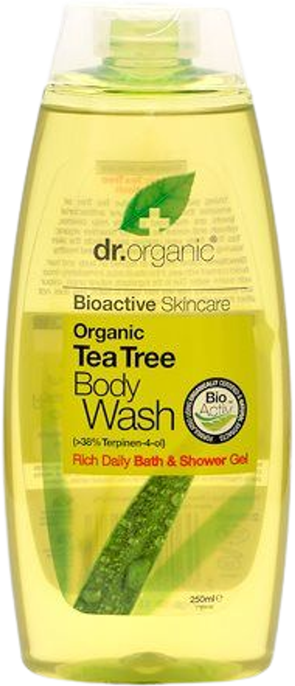 Tilbud på Bath & Shower Tea Tree Dr. (Dr. Organic) fra Helsam til 60 kr.