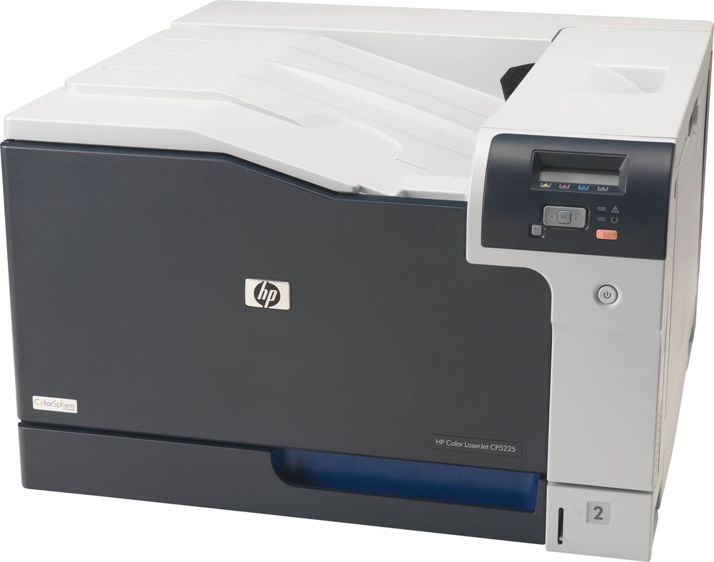 Tilbud på HP Color LaserJet Professional CP5225dn - Printer - farve - Duplex - laser - A3 - 600 dpi - op til 20 spm (mono) / op til 20 spm (farve) - kapacitet: fra ComputerSalg til 9.120 kr.