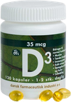 D3-vitamin 35 mcg (Grønne dfi vitaminer)