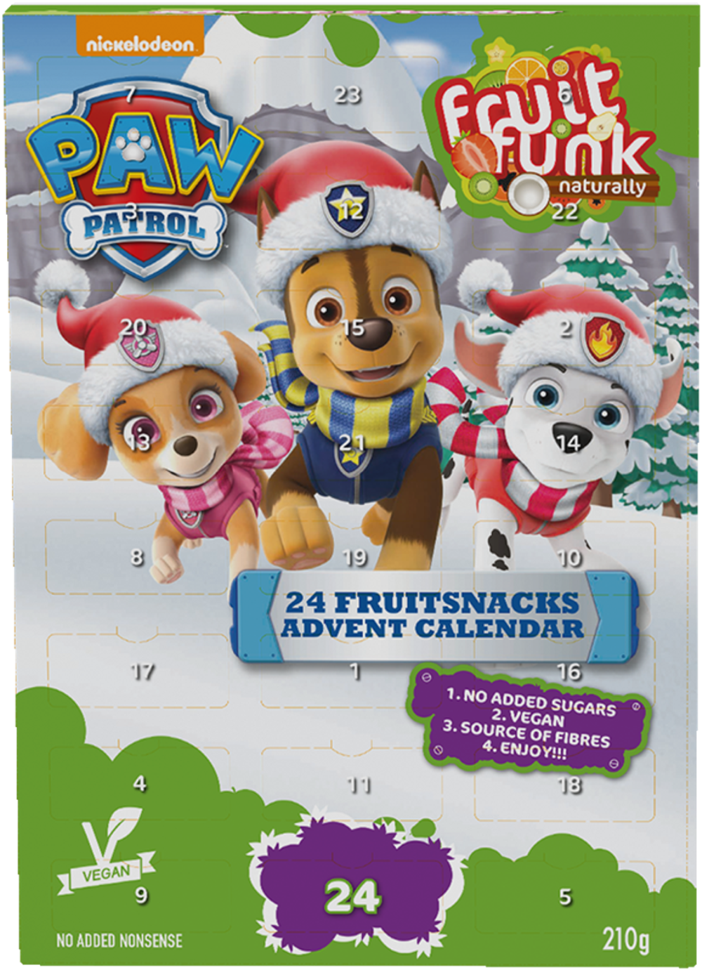 Tilbud på Paw Patrol Julekalender fra Fleggaard til 59,99 kr.