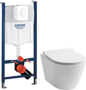 Grohe Rapid SL væghængt toilet