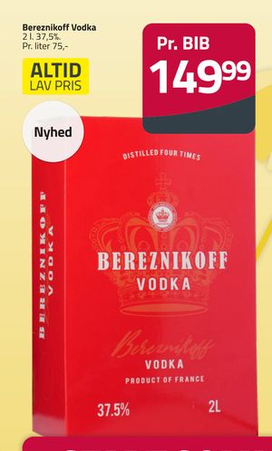 Bereznikoff Vodka