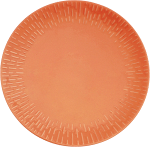 Aida Confetti middagstallerken apricot 27,5 cm