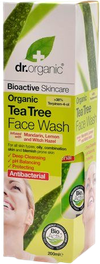 Face wash tea tree (Dr. Organic)