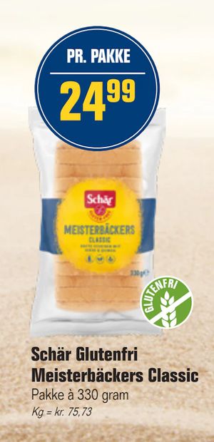Schär Glutenfri Meisterbäckers Classic