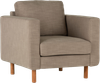 Stapleton loungestol brown (Furniture by Sinnerup)