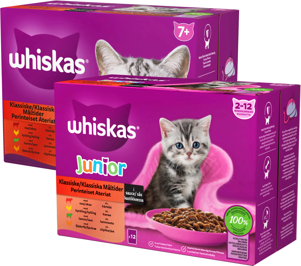 Erbjudanden på Kattmat (Whiskas) från ICA Maxi Stormarknad för 109 kr