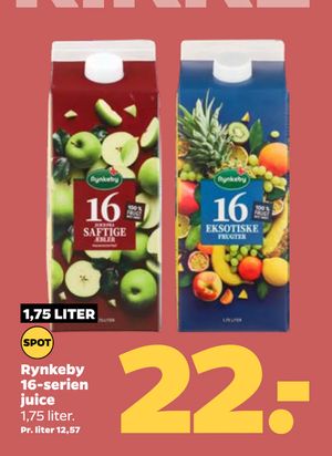 Rynkeby 16-serien juice