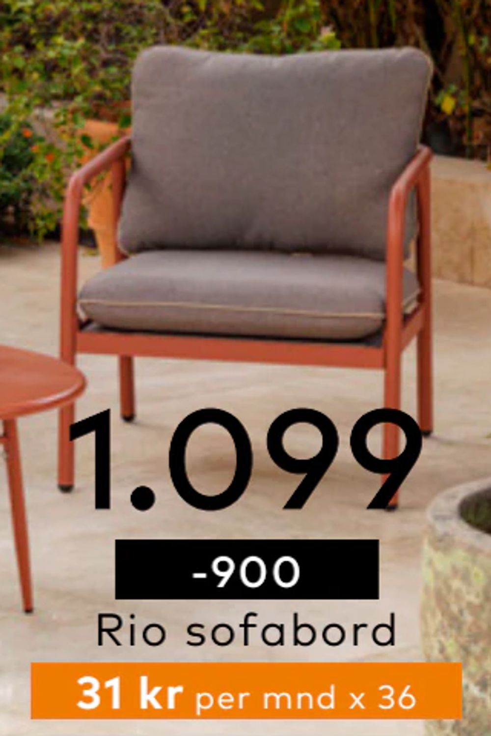 Tilbud på Rio sofabord fra Skeidar til 1 099 kr
