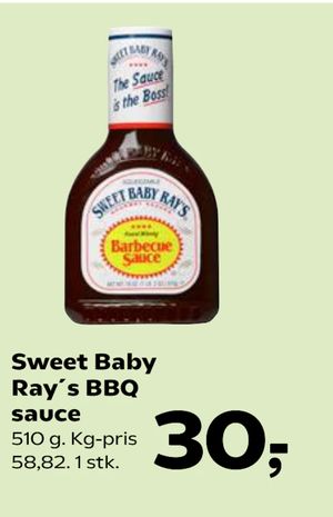 Sweet Baby Ray´s BBQ sauce