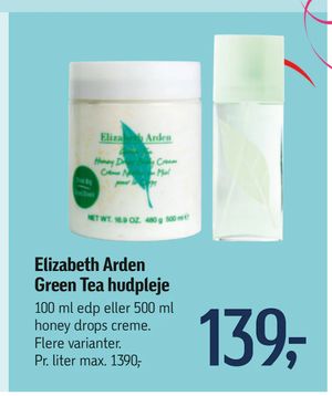 Elizabeth Arden Green Tea hudpleje