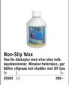 Non-Slip Wax