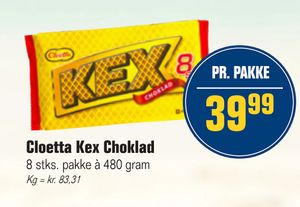 Cloetta Kex Choklad