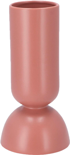 Keramik Vase i Nude (H25cm)