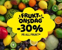 Bunnpris Fruktonsdag Uke 43