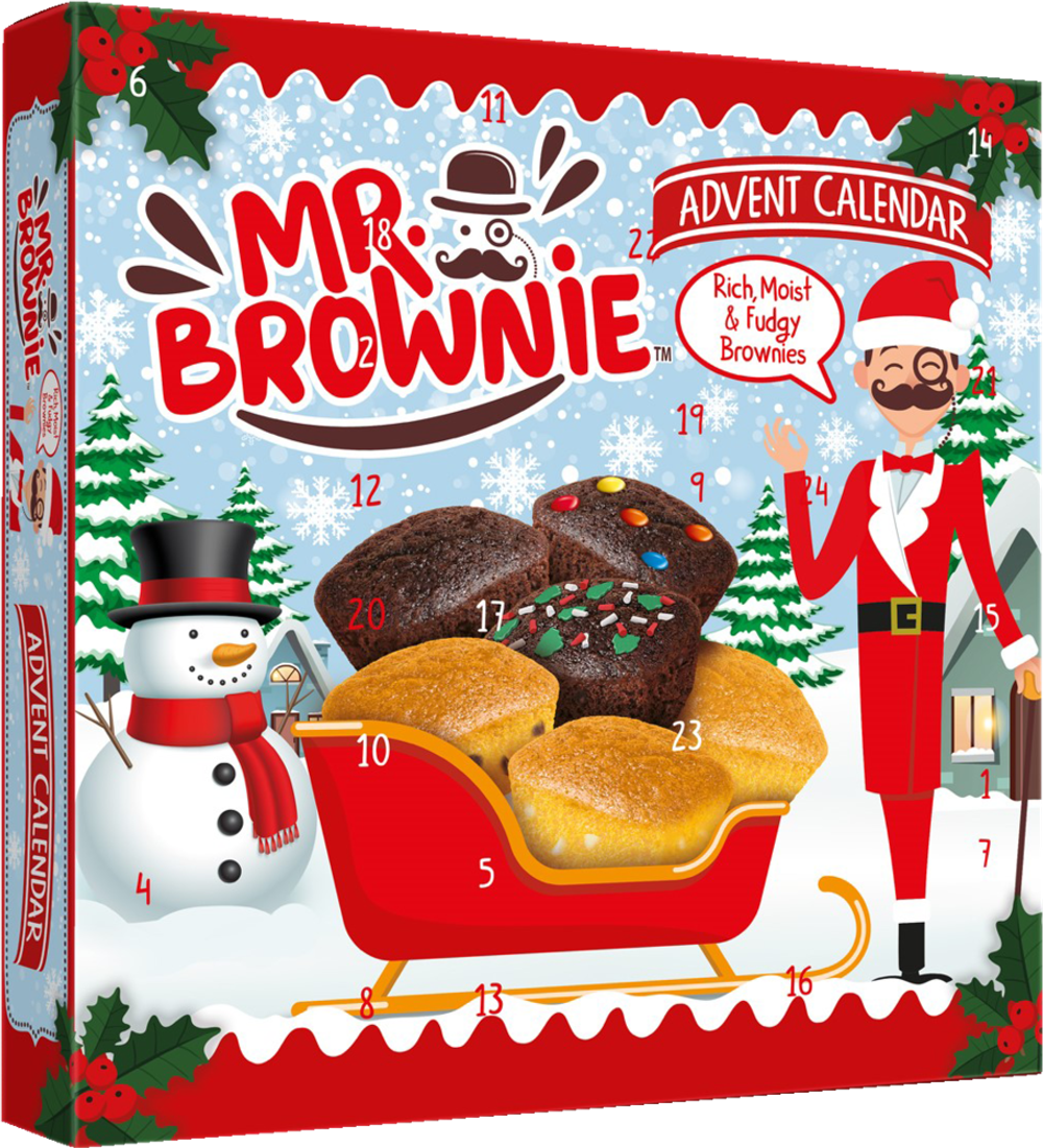 Tilbud på Mr. Brownie Julekalender fra Fleggaard til 149,99 kr.