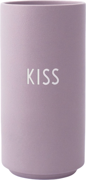 Favoritvase Kiss H11 cm, Lavendel (DESIGN LETTERS)