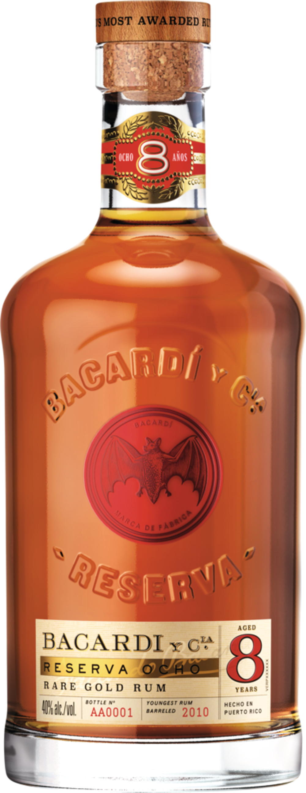 Erbjudanden på Bacardi Ocho 8YO från Fleggaard för 25,50 €