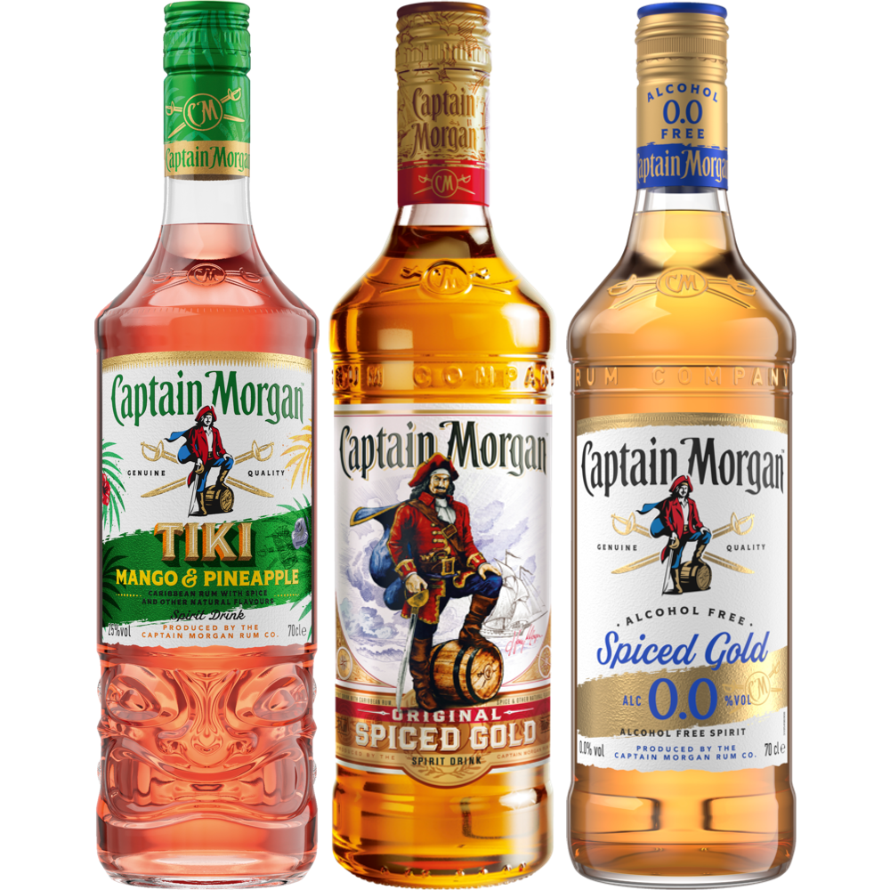 Tilbud på Captain Morgan fra Fleggaard til 85 kr.