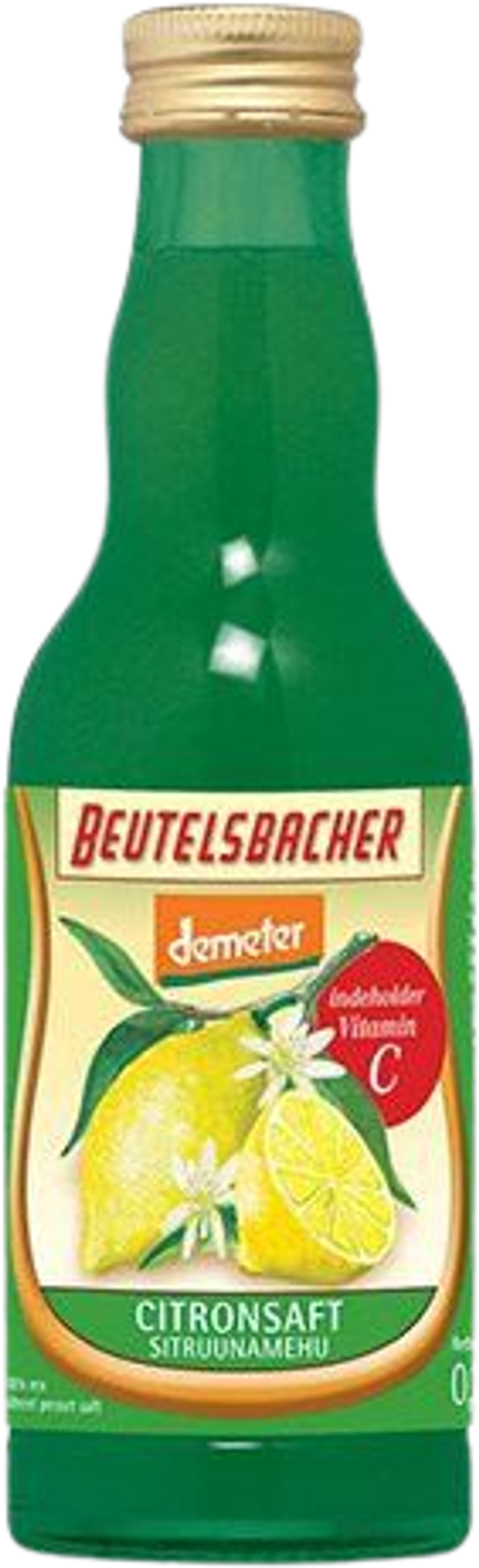 Tilbud på Citronsaft Øko Demeter (Beutelsbacher) fra Helsam til 22,50 kr.