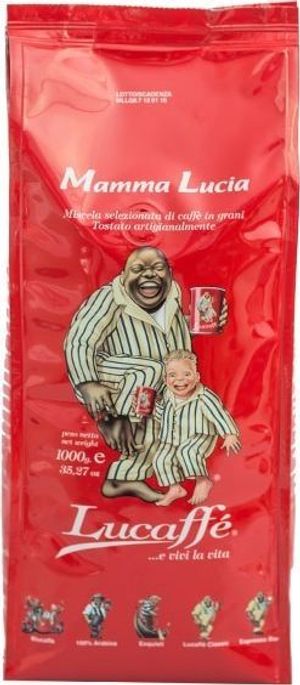 Lucaffé Mamma Lucia 1 kg - kaffebønner