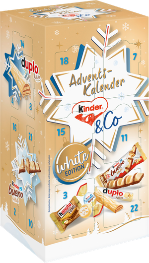 Ferrero Kinder & Co White Kalender