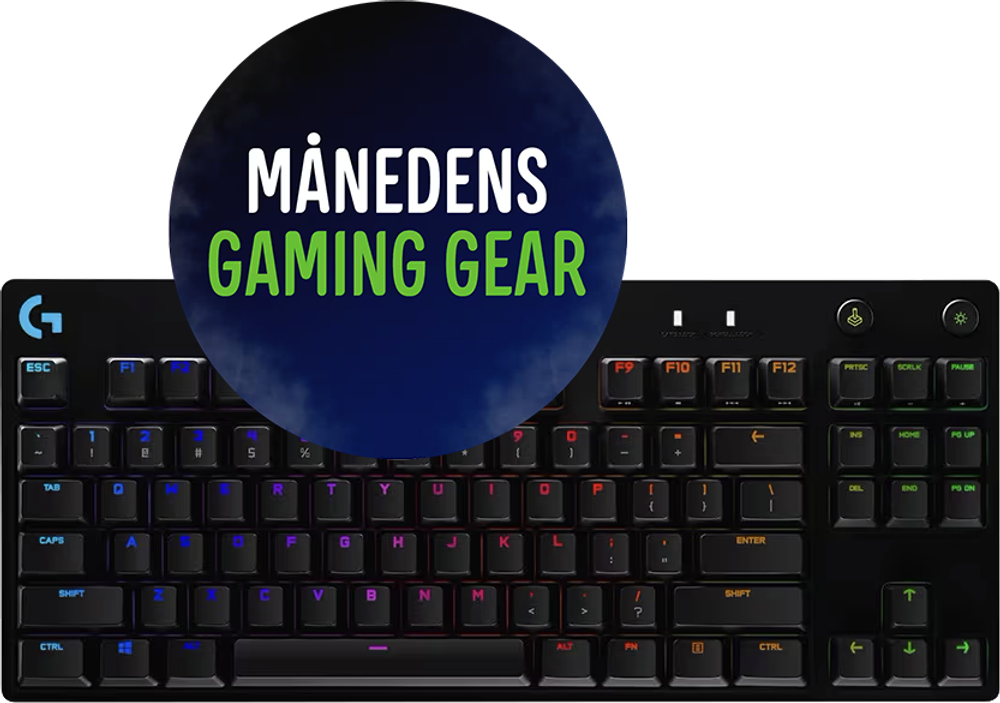 Tilbud på Logitech G Pro gaming keyboard (Nordic layout) fra Elgiganten til 699 kr.