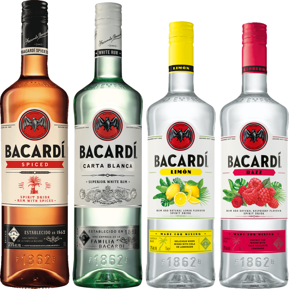 Tilbud på Bacardi fra Fleggaard til 124,99 kr.