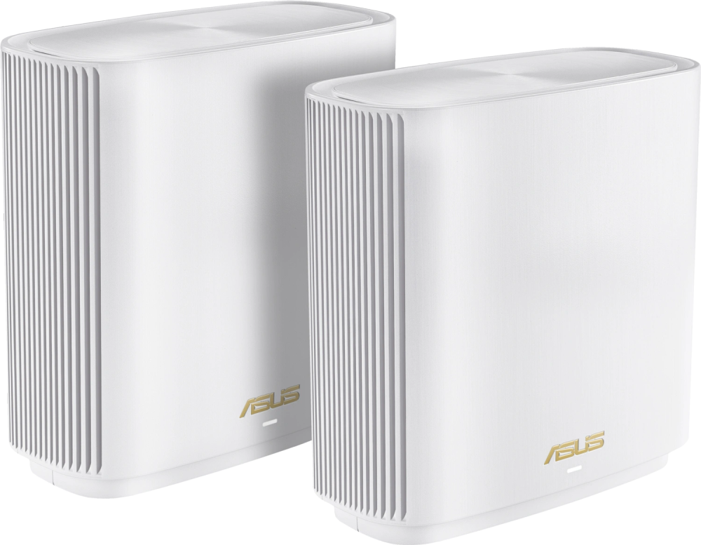 Tilbud på Asus ZenWifi XT8 tri-band wi-fi 6 mesh-system (2-pak) fra Elgiganten til 1.599 kr.