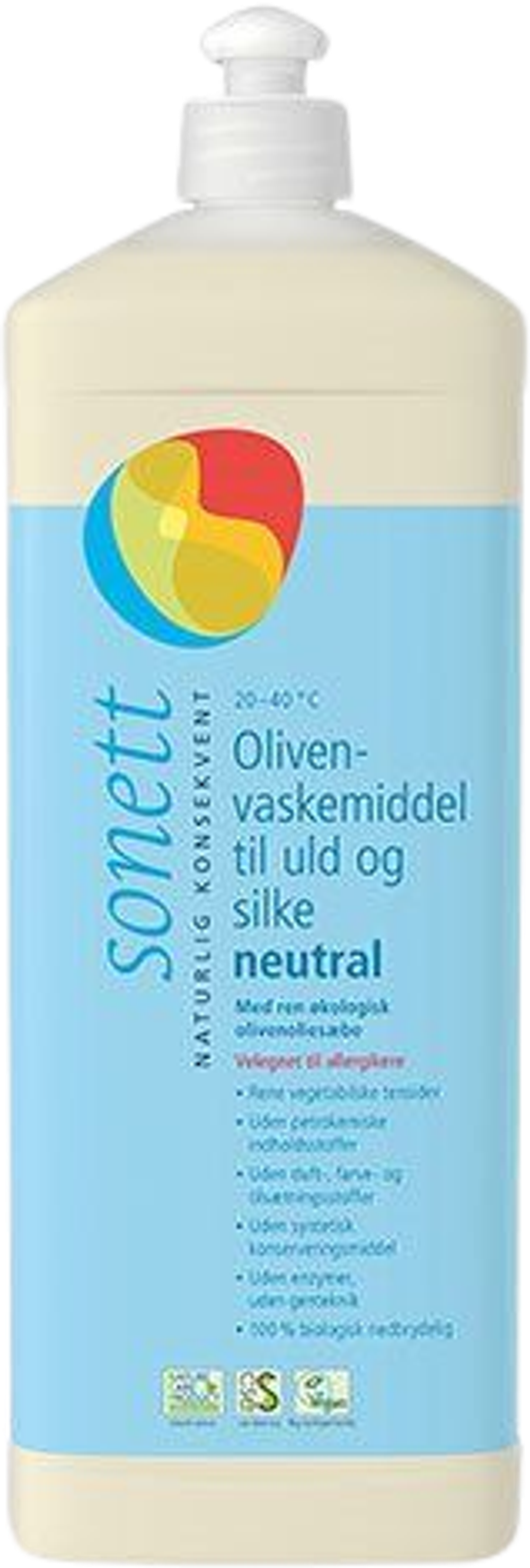 Tilbud på Vaskemiddel uld, silke oliven (Sonett) fra Helsam til 64 kr.