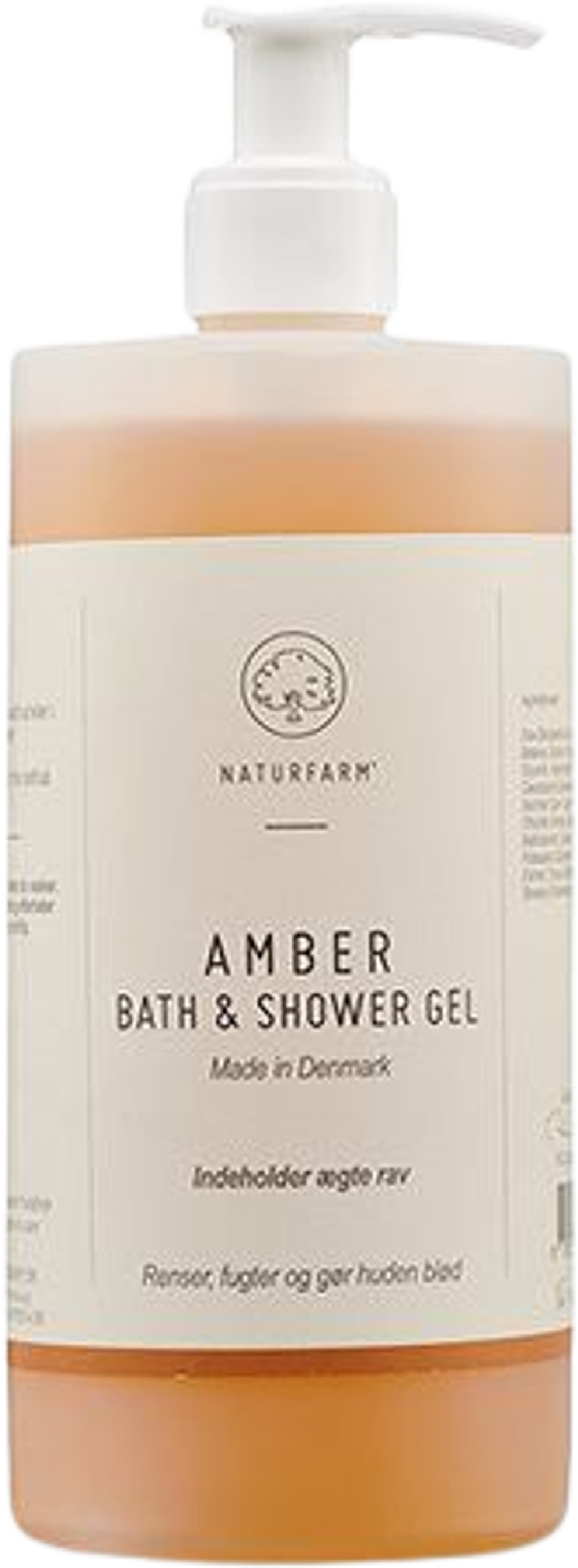 Tilbud på Amber Bath & Shower Gel (Naturfarm) fra Helsam til 95 kr.