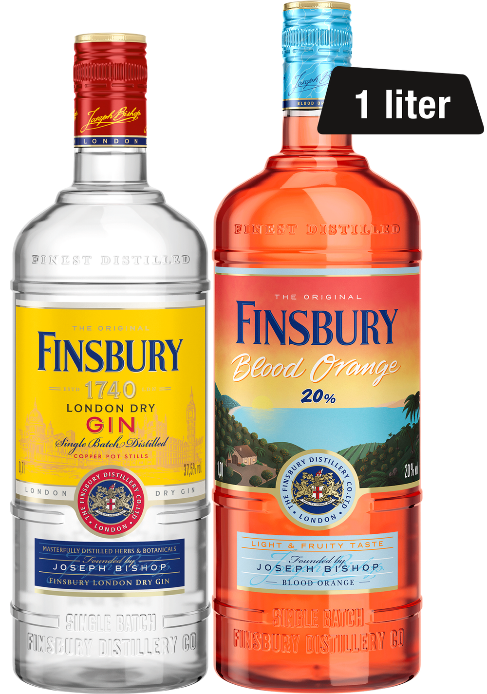 Tilbud på Finsbury Gin fra Calle til 67 kr.