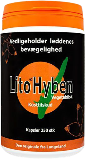 Hyben Vegetabilsk kapsler 500mg (Lito)