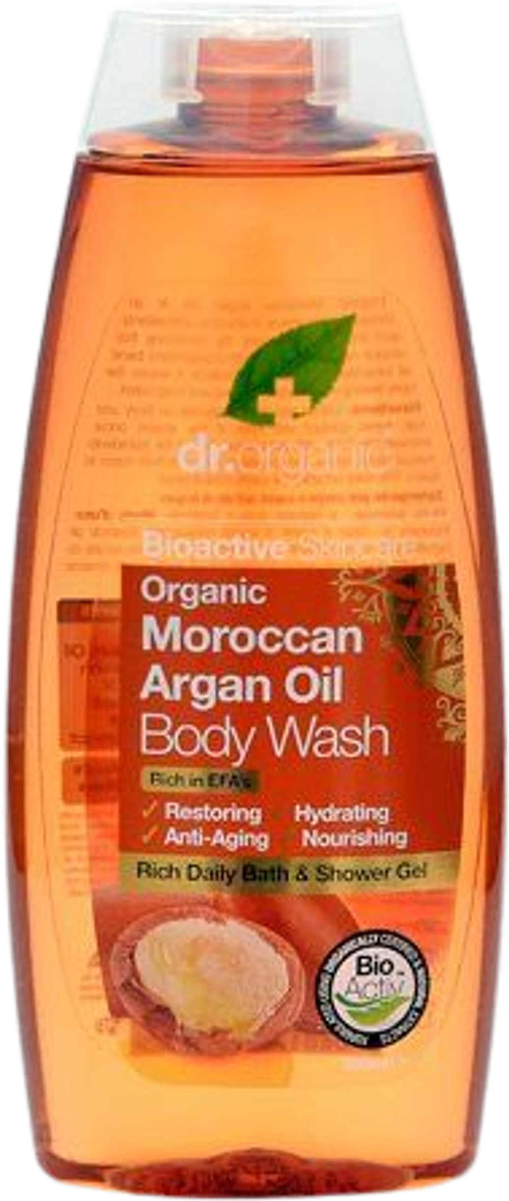 Tilbud på Bath & shower Argan Dr. (Dr. Organic) fra Helsam til 64 kr.