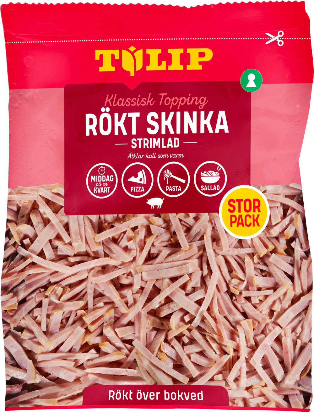 Erbjudanden på Strimlad skinka, kalkon (Tulip) från ICA Kvantum för 45 kr