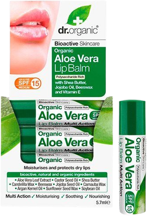 Lip balm Aloe Vera (Dr. Organic)