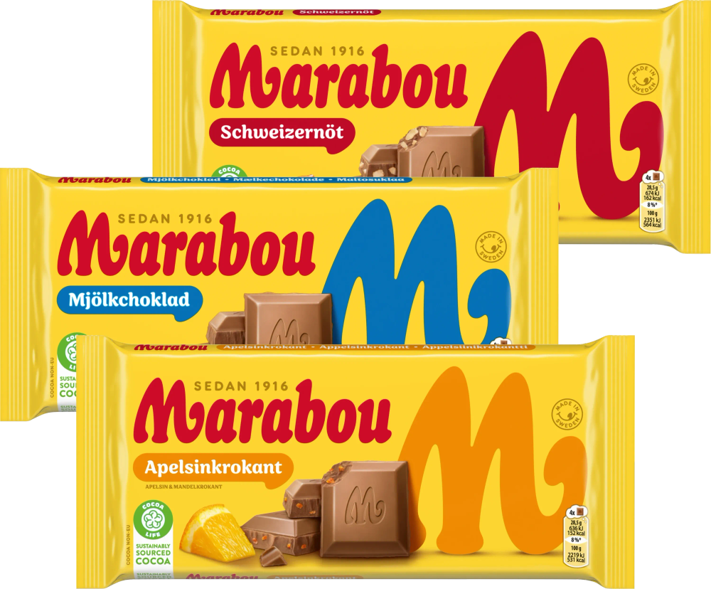 Erbjudanden på Chokladkaka (Marabou) från ICA Supermarket för 50 kr